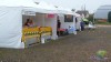 Vue des divers stands